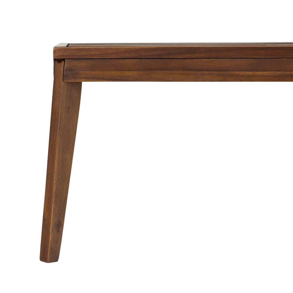 
                      
                        Zander Mid-Century Modern Acacia Outdoor Slatted Coffee Table
                      
                    