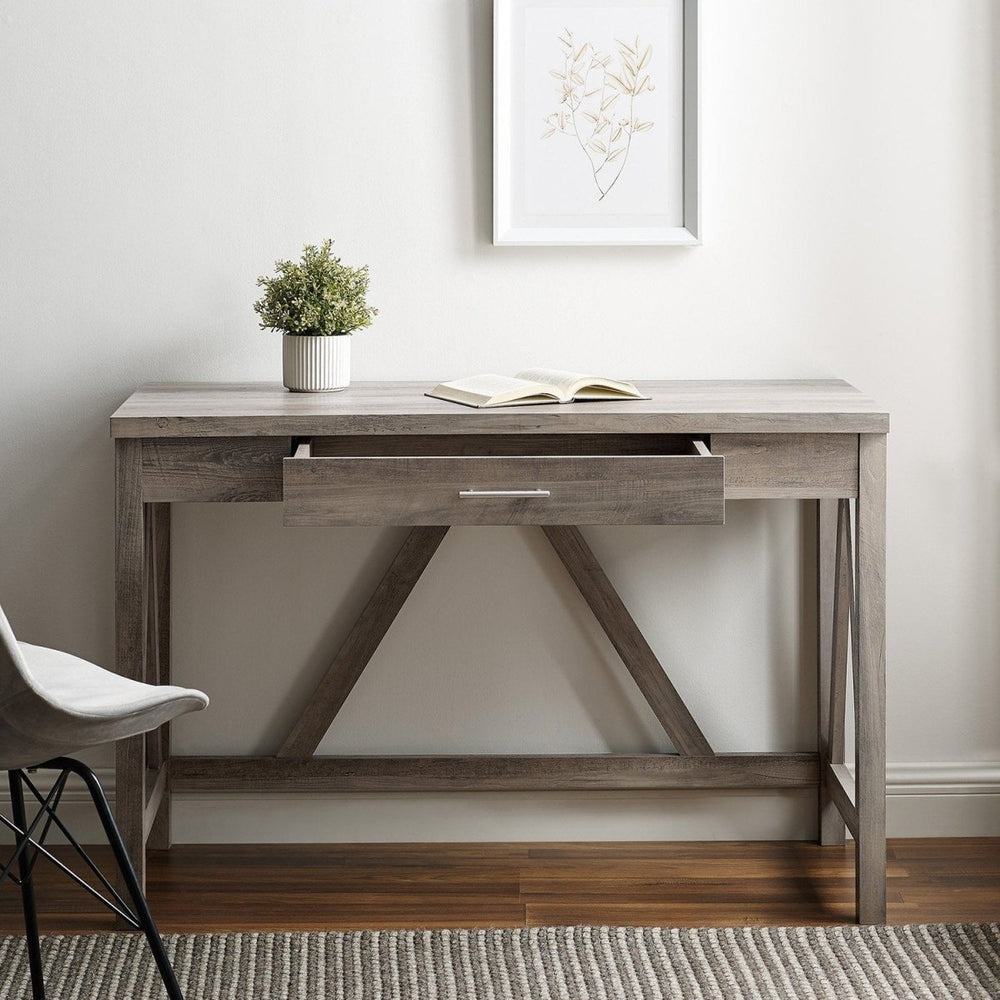 
                      
                        Walker Edison A-Frame Rustic Desk - lily & onyx
                      
                    