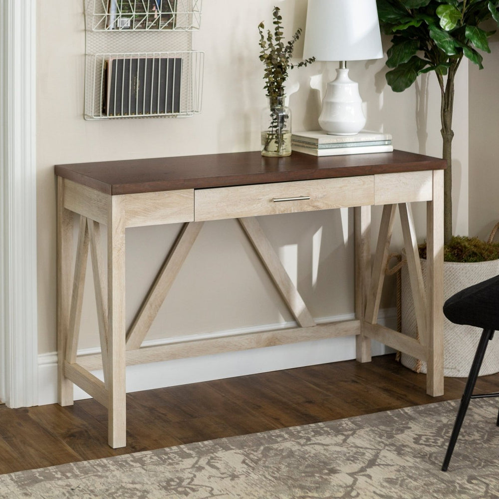 
                      
                        Walker Edison A - Frame Rustic Desk - lily & onyx
                      
                    