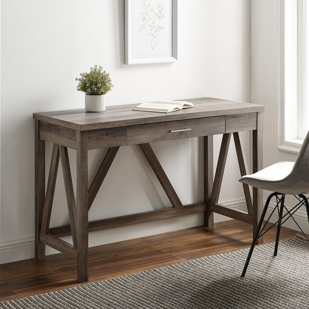 
                      
                        Walker Edison A-Frame Rustic Desk - lily & onyx
                      
                    