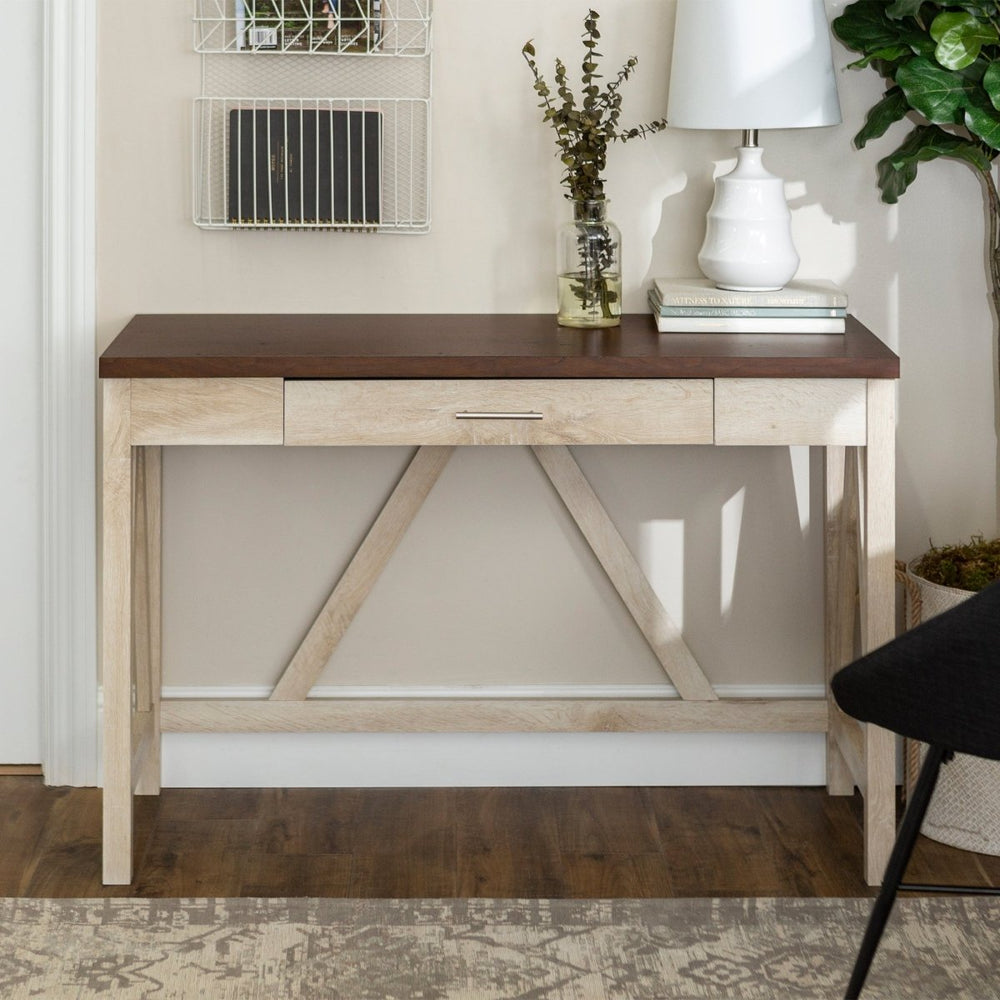 
                      
                        Walker Edison A - Frame Rustic Desk - lily & onyx
                      
                    