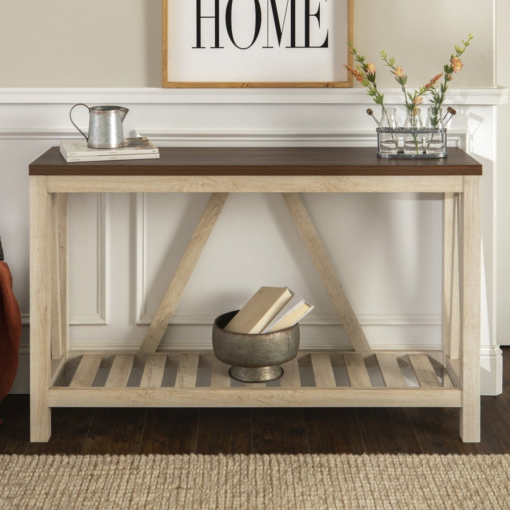 
                      
                        Walker Edison A - Frame Rustic Entry Table - lily & onyx
                      
                    