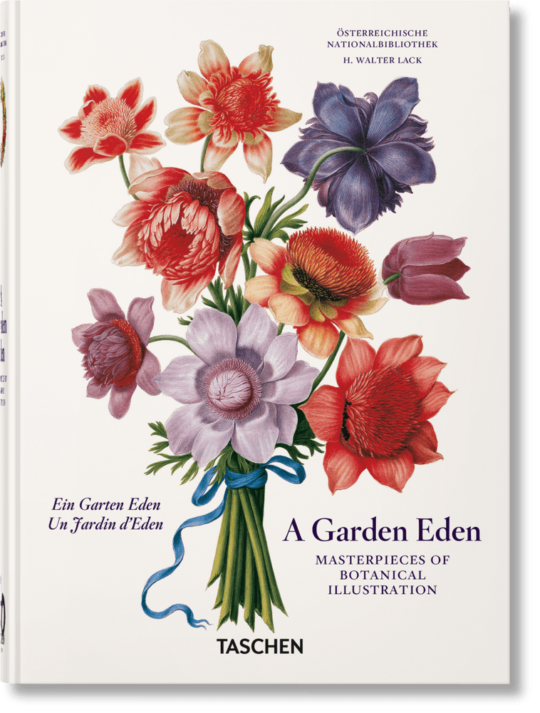 TASCHEN A Garden Eden. Masterpieces of Botanical Illustration. 40th Ed. (German, French, English) - lily & onyx