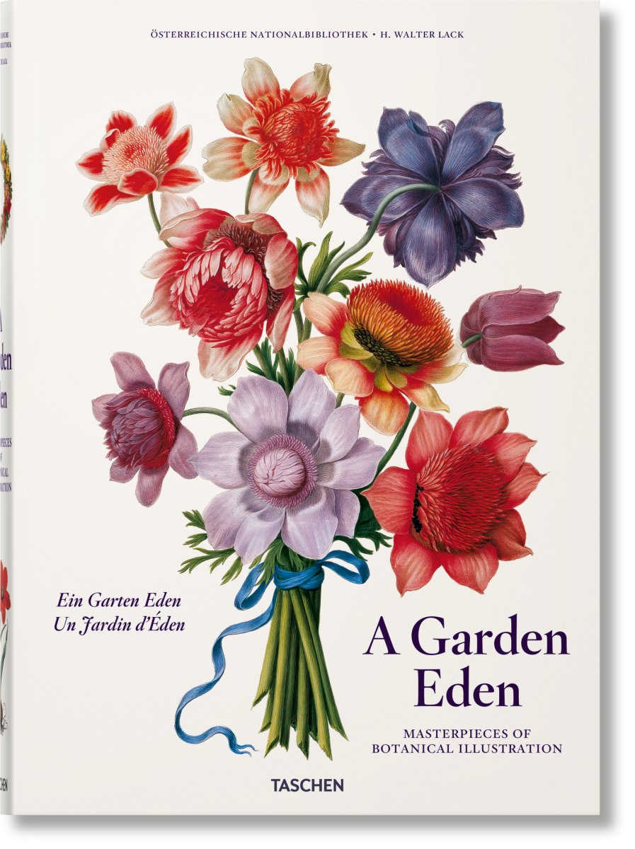 TASCHEN A Garden Eden. Masterpieces of Botanical Illustration (German, French, English) - lily & onyx