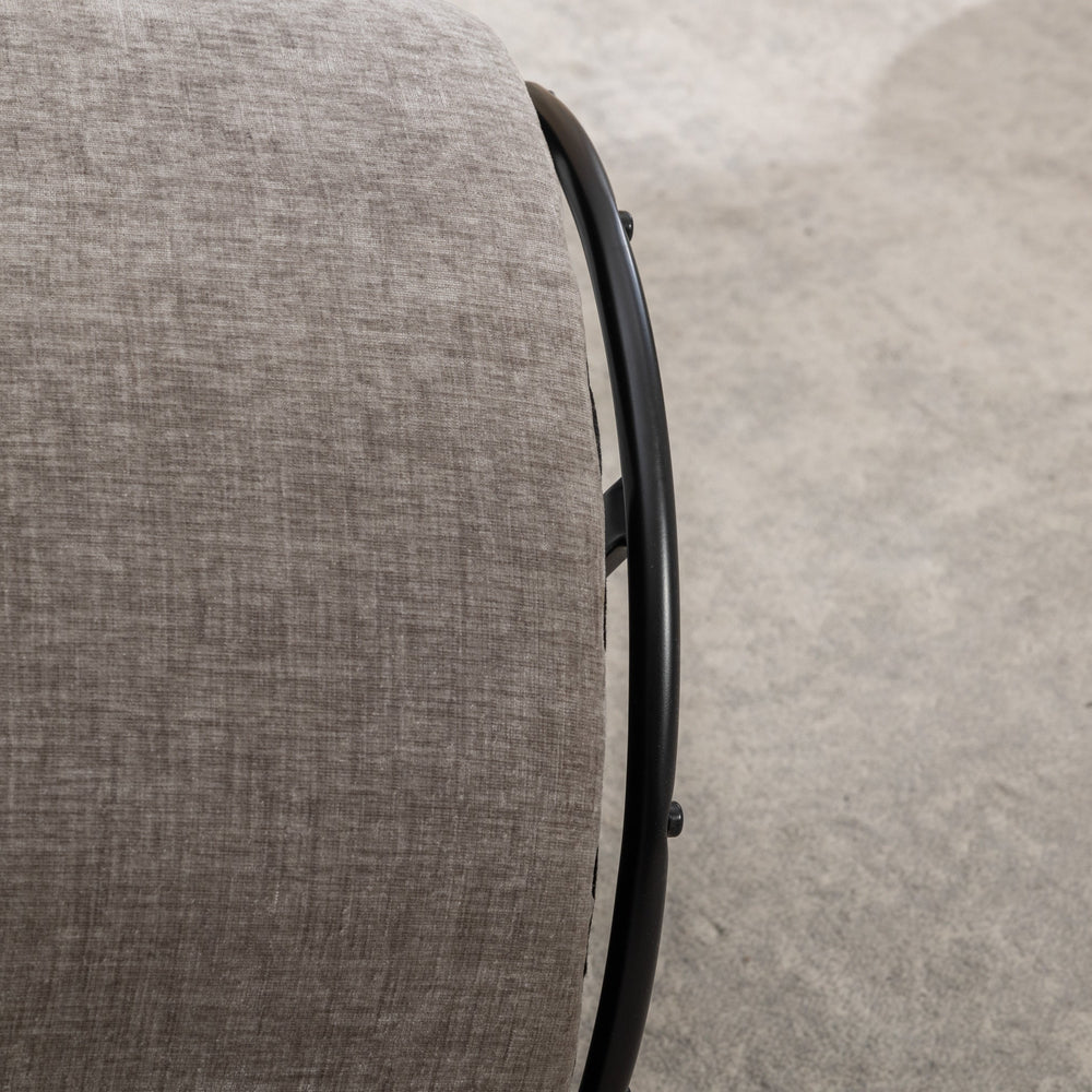 
                      
                        Chenille Swivel Accent Barrel Armchair, Gray
                      
                    