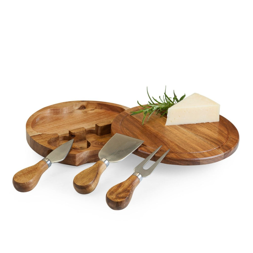 
                      
                        Picnic Time Family of Brands Acacia Brie Cheese Cutting Board & Tools Set - lily & onyx
                      
                    