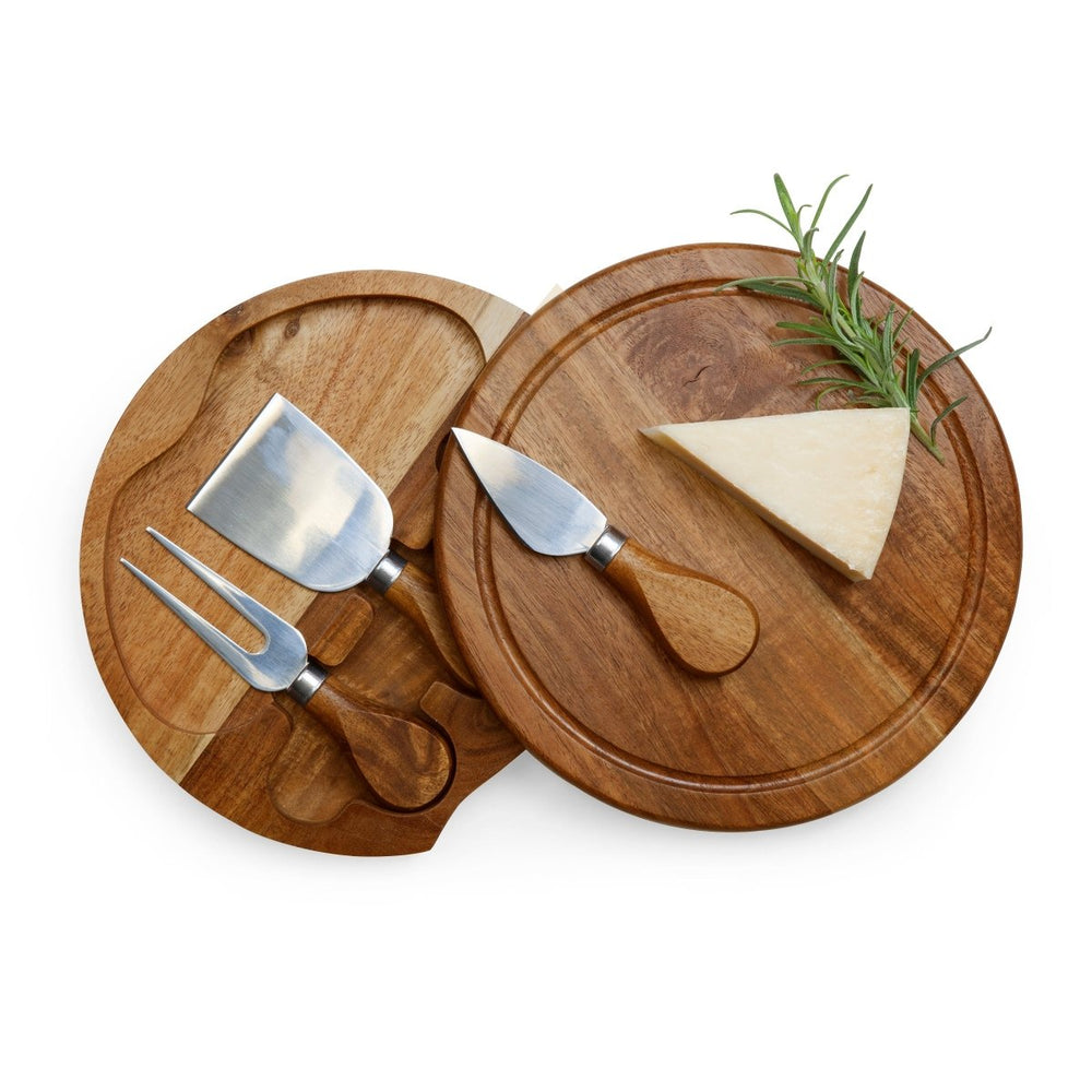 
                      
                        Picnic Time Family of Brands Acacia Brie Cheese Cutting Board & Tools Set - lily & onyx
                      
                    