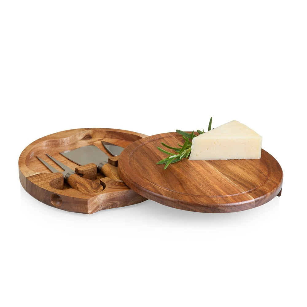 
                      
                        Picnic Time Family of Brands Acacia Brie Cheese Cutting Board & Tools Set - lily & onyx
                      
                    