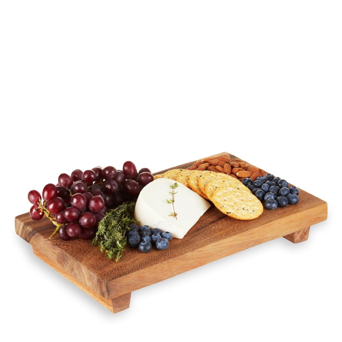 Twine Living Acacia Footed Serving Board - lily & onyx