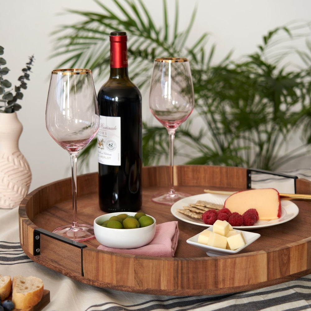 
                      
                        Twine Living Acacia Lazy Susan Serving Tray - lily & onyx
                      
                    