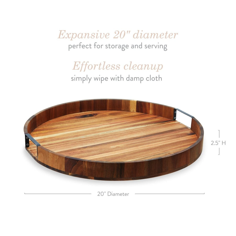 
                      
                        Twine Living Acacia Lazy Susan Serving Tray - lily & onyx
                      
                    