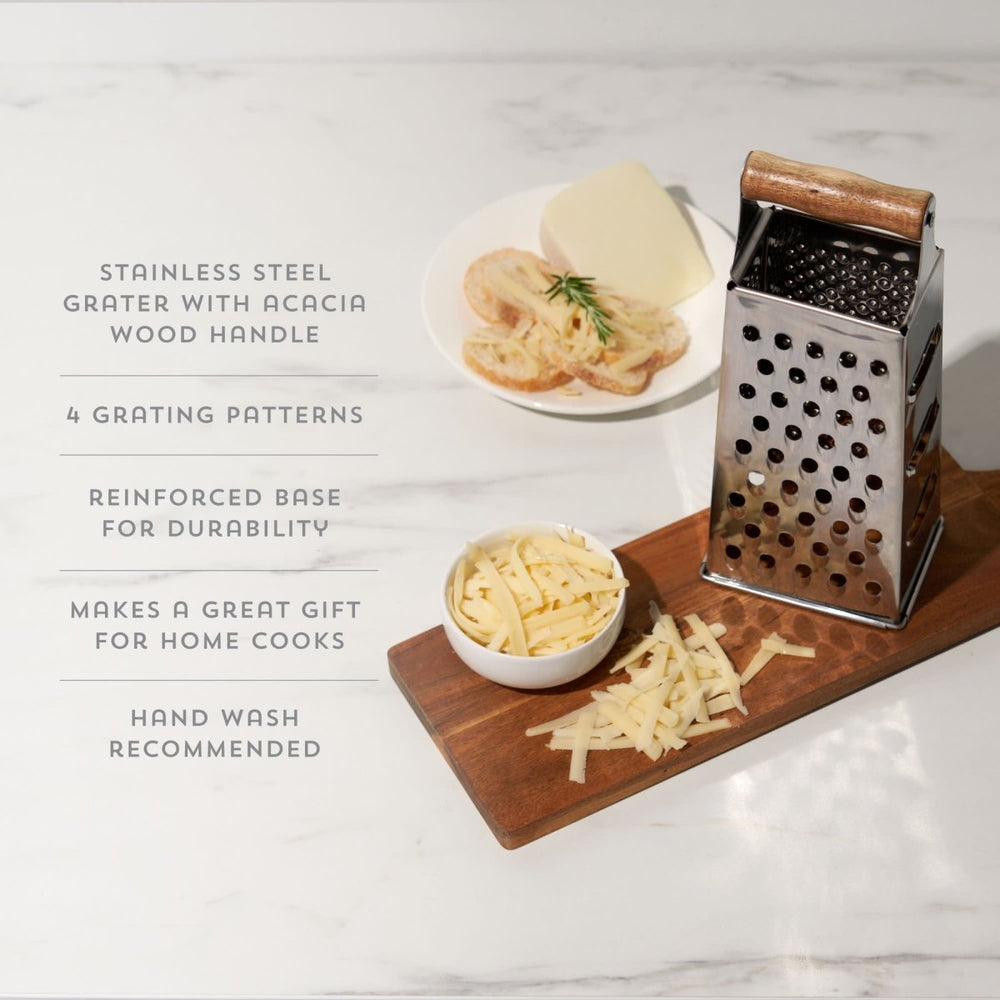 
                      
                        Twine Living Acacia Wood Handled Cheese Grater - lily & onyx
                      
                    