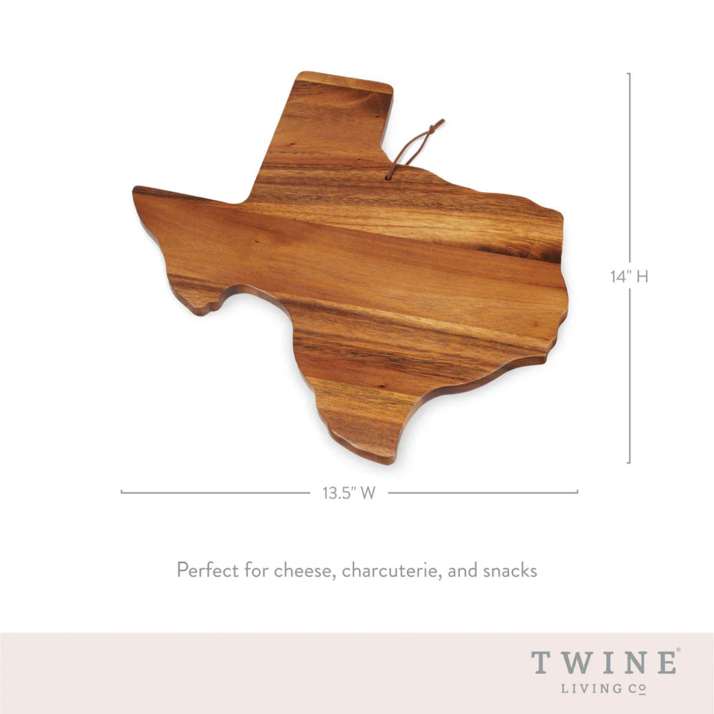 
                      
                        Twine Living Acacia Wood Texas Cheese Board - lily & onyx
                      
                    