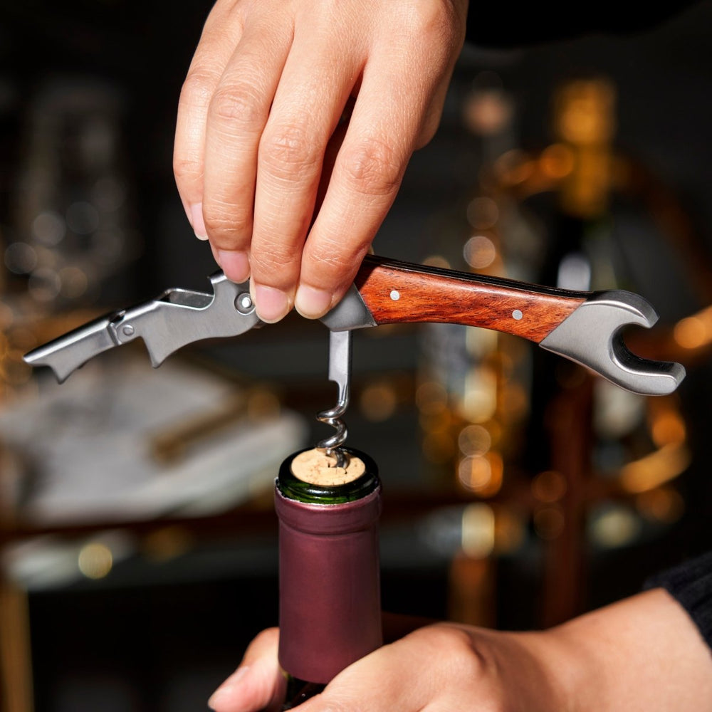 
                      
                        Viski Admiral Corkscrew with Rosewood Handle - lily & onyx
                      
                    