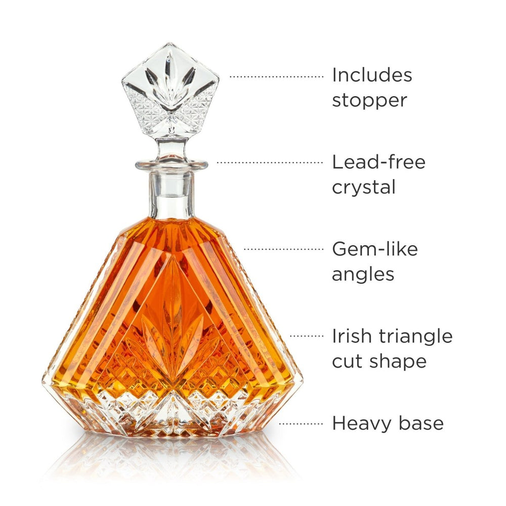
                      
                        Viski Admiral Crystal Irish Cut Whiskey Decanter - lily & onyx
                      
                    