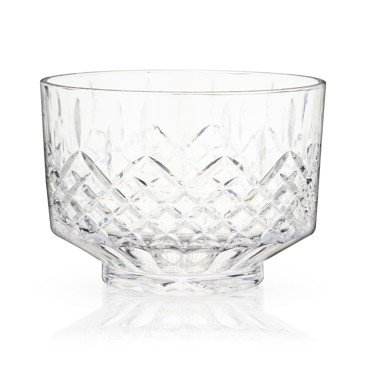 Viski Admiral Crystal Punch Bowl - lily & onyx