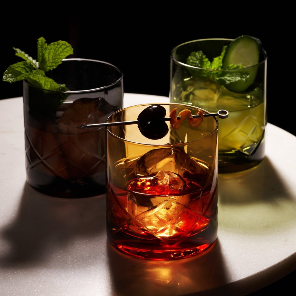 
                      
                        Viski Admiral Crystal Rocks Glasses in Smoke, Set of 2 - lily & onyx
                      
                    