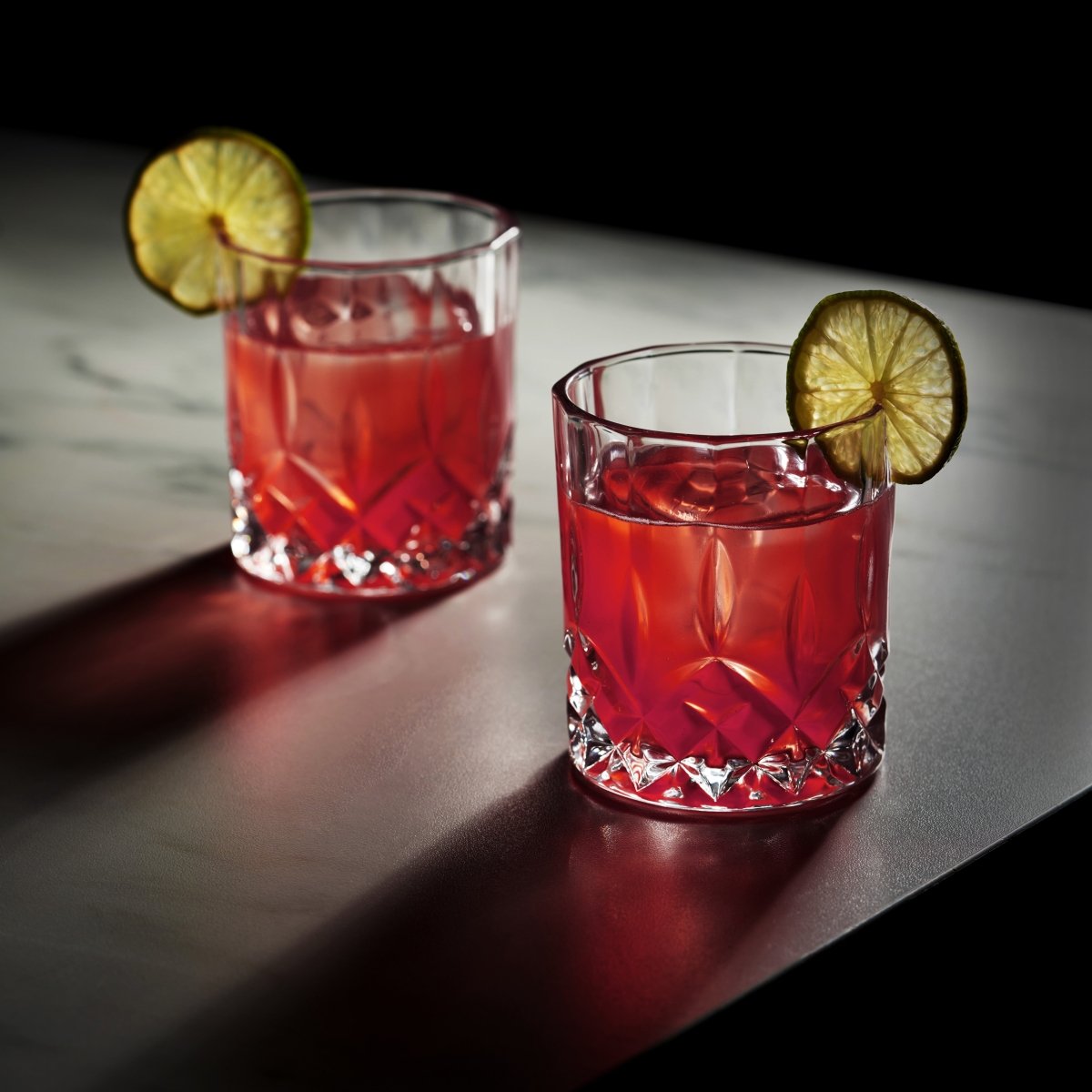 Viski Admiral Crystal Tumblers, Set of 2