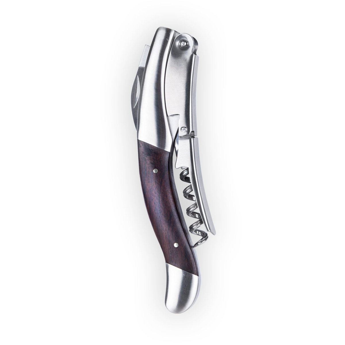 Viski Admiral Heavyweight Corkscrew with Ebony Wood Handle - lily & onyx