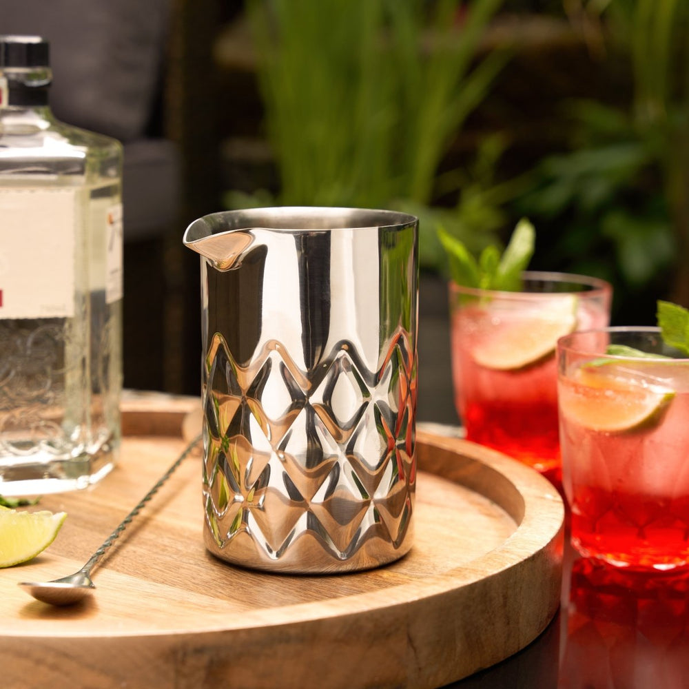 Viski Admiral Stainless Steel Double - Walled Mixing Glass - lily & onyx