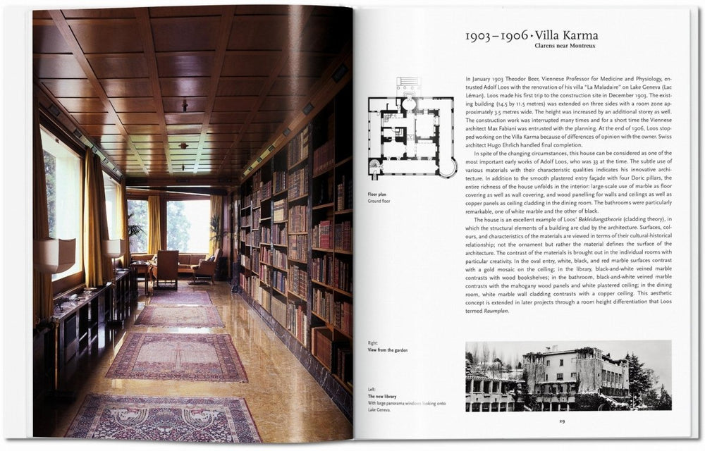 TASCHEN Adolf Loos (English) - lily & onyx