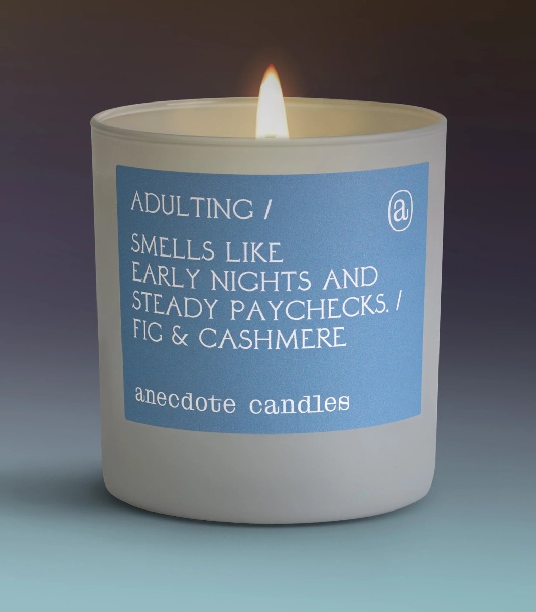 Anecdote Candles Adulting Candle - lily & onyx