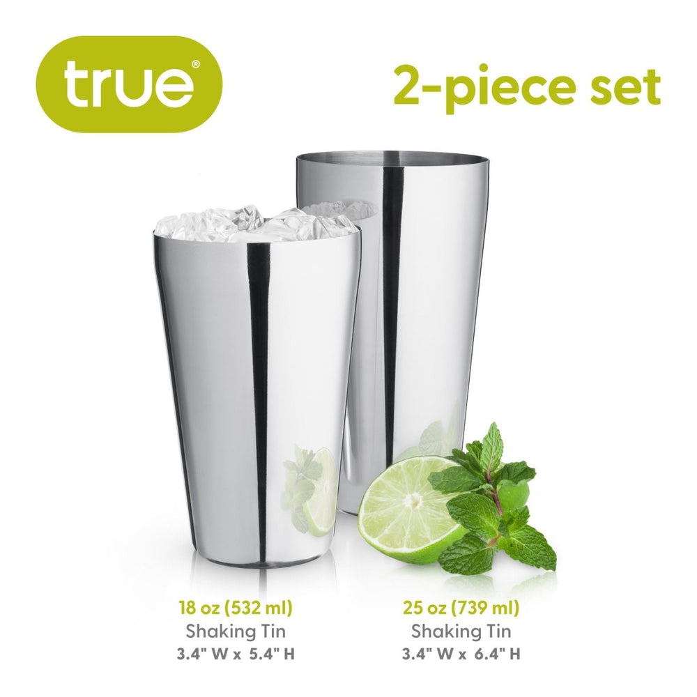 
                      
                        True Advance Stainless Steel Boston Shaker Tins - lily & onyx
                      
                    