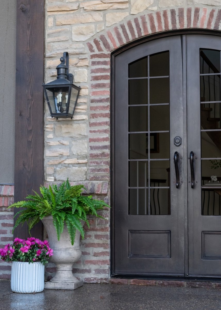 Afloral 38" UV Resistant Artificial Boston Fern - 66 Leaves Indoor Outdoor