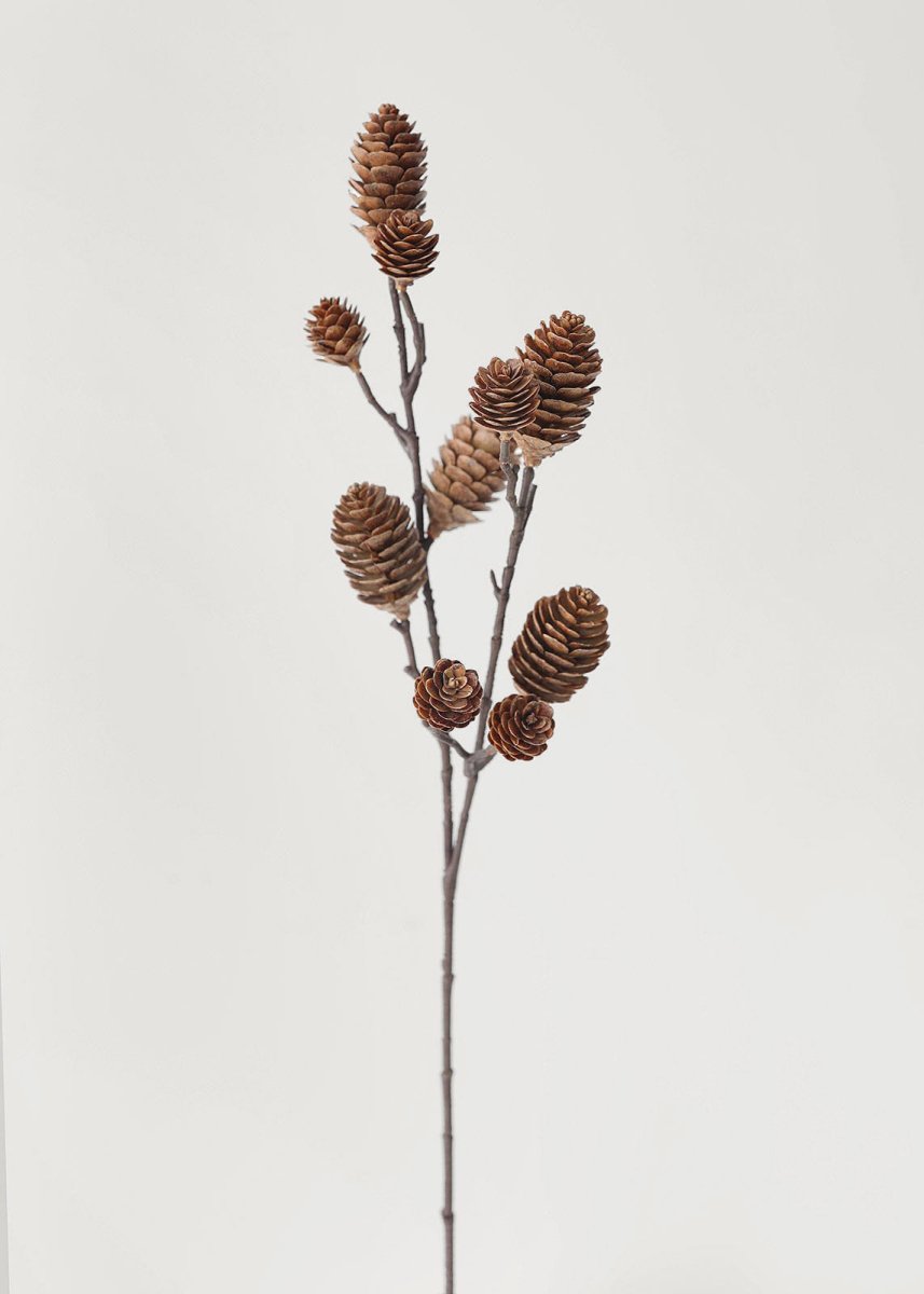 Afloral Artificial Pine Cone Branch Winter Decor - 28.5"