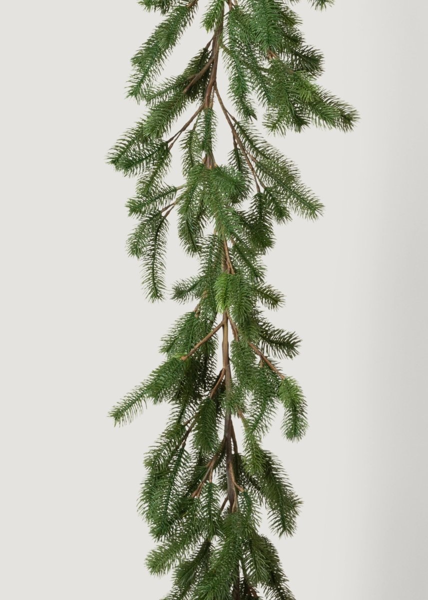 Afloral Soft Spruce Artificial Christmas Garland - 94"