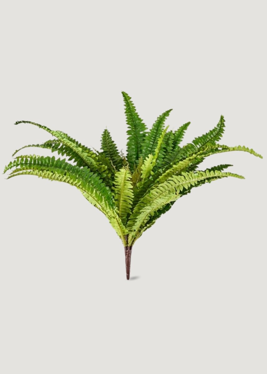 Afloral UV Resistant Indoor/Outdoor Fake Boston Fern Plant - 23"