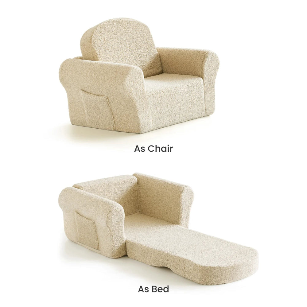 
                      
                        Tiny Land Afternoon Couch - Cream Kids Chair - lily & onyx
                      
                    