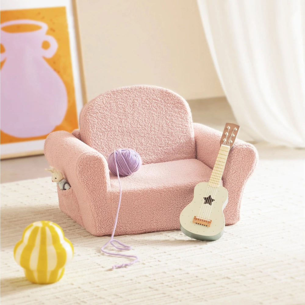 
                      
                        Tiny Land Afternoon Couch - Pink Kids Chair - lily & onyx
                      
                    