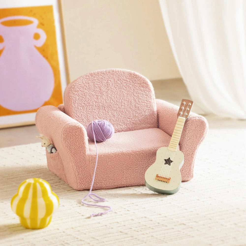 Tiny Land Afternoon Couch - Pink Kids Chair - lily & onyx