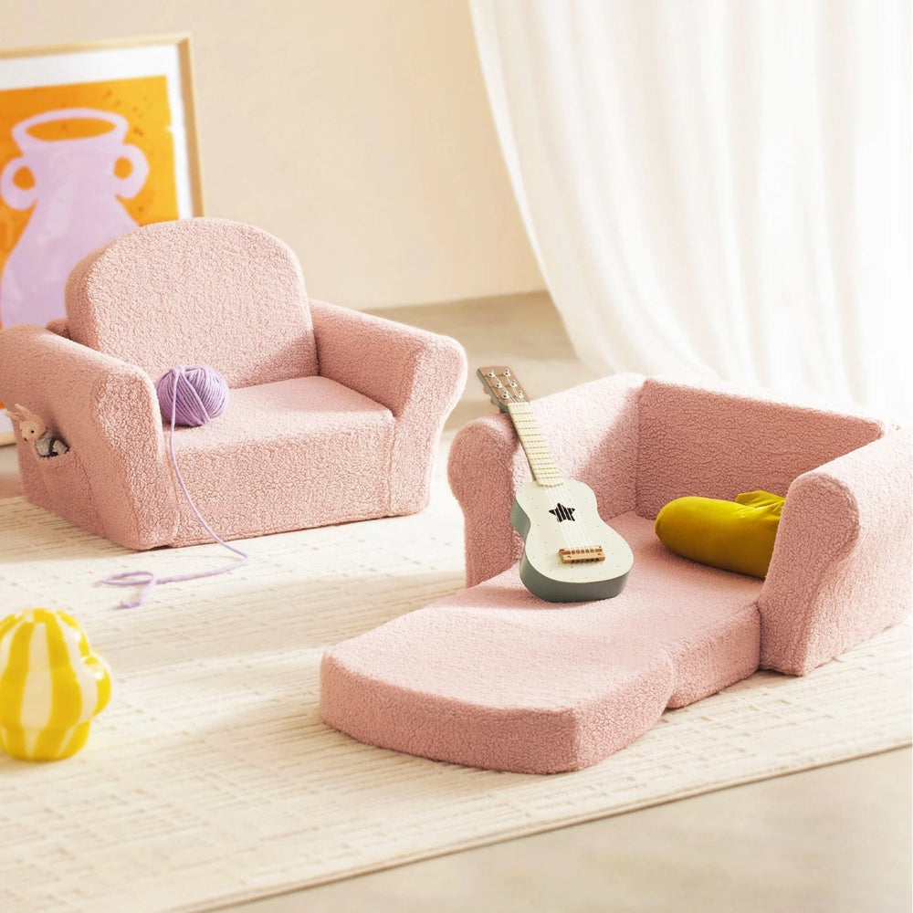 
                      
                        Tiny Land Afternoon Couch - Pink Kids Chair - lily & onyx
                      
                    