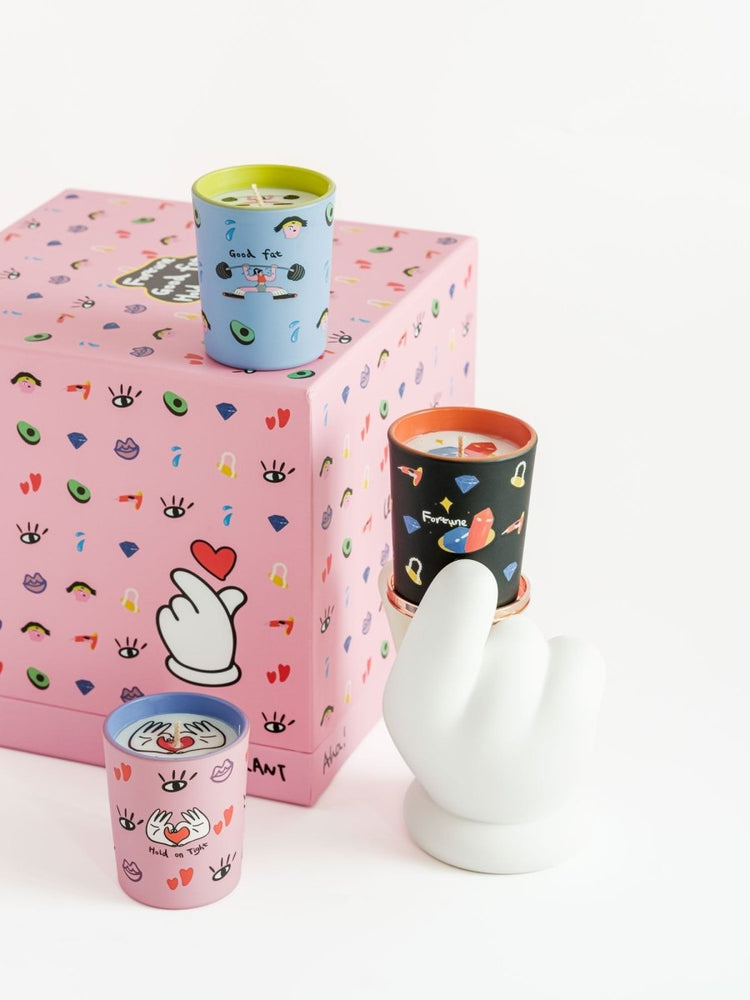 CHOP SUEY CLUB Aha! 02 Candle Gift Box - lily & onyx
