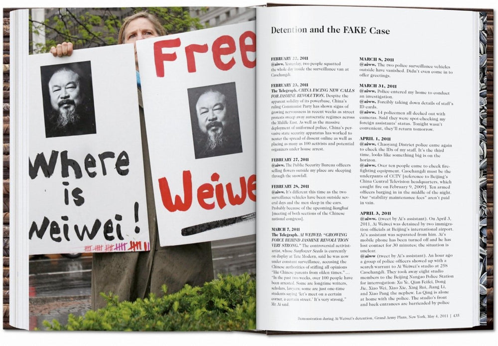 
                      
                        TASCHEN Ai Weiwei. 40th Ed. (German, French, English) - lily & onyx
                      
                    