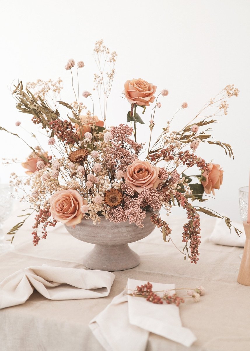 Afloral Air - Dried Globe Amaranth in Pink, 14 - 18