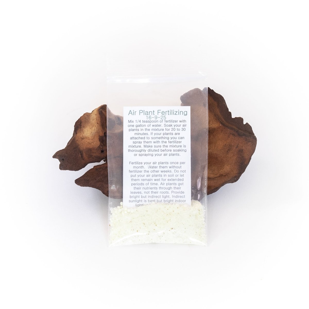 Air Plant Supply Co. Grow More Tillandsia Air Plant Fertilizer - 12 Month Supply