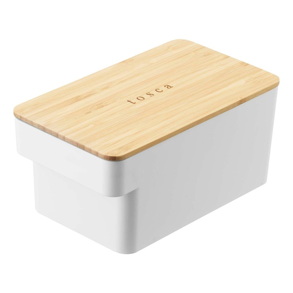 Yamazaki Home Airtight Food Storage Container - Bamboo Lid - lily & onyx