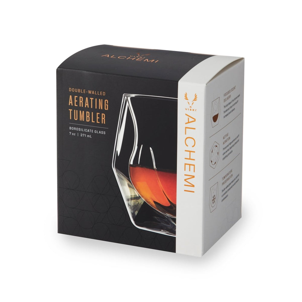 
                      
                        Viski Alchemi Double - Walled Aerating Tumbler - lily & onyx
                      
                    