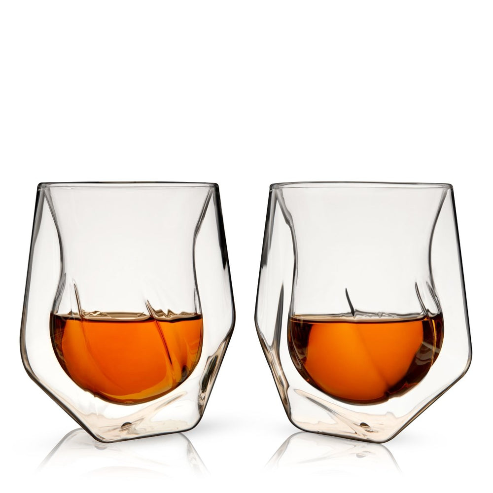 
                      
                        Viski Alchemi Double - Walled Aerating Tumblers, Set of 2 - lily & onyx
                      
                    