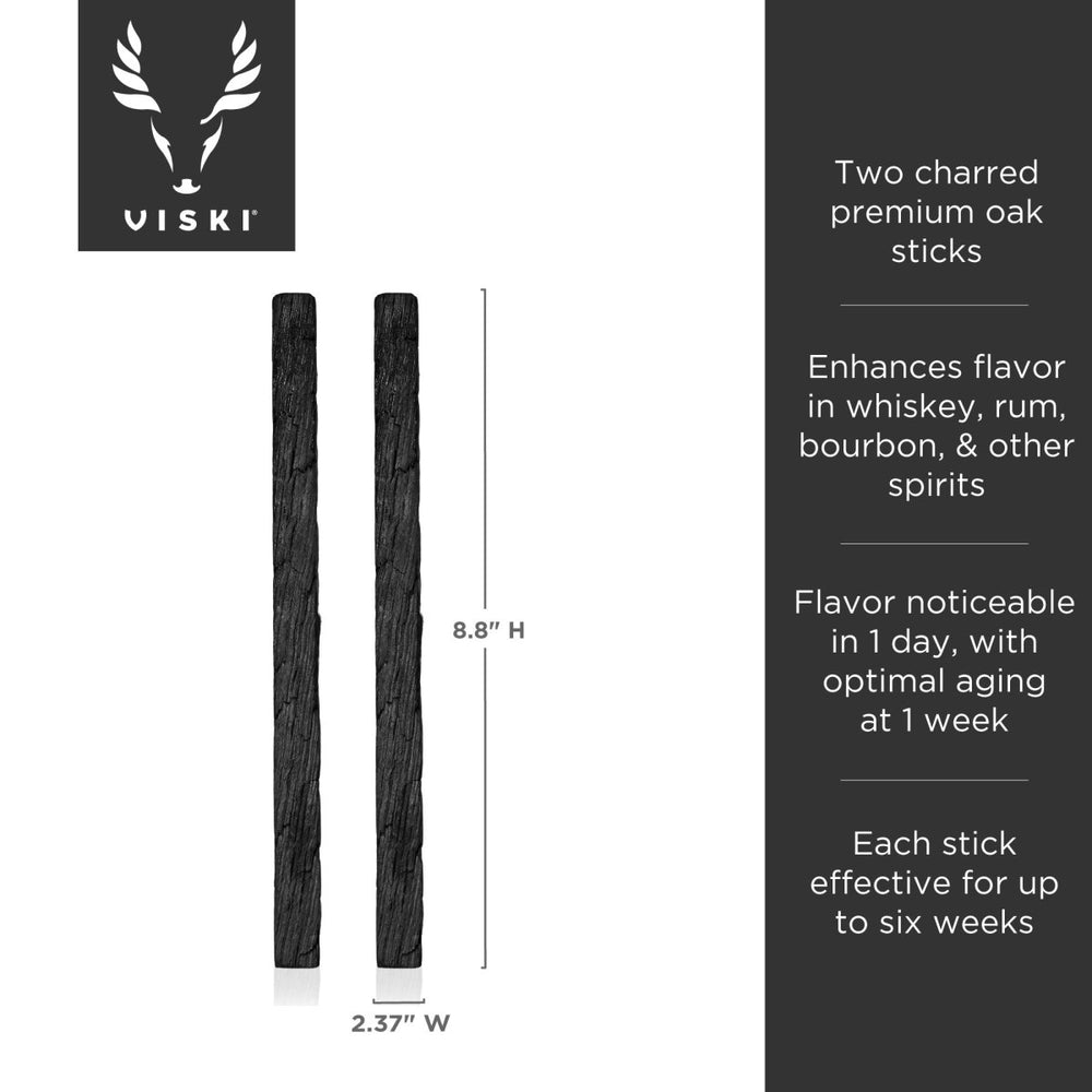 
                      
                        Viski Alchemi Liquor Aging Kit Refill Sticks, Set of 2 - lily & onyx
                      
                    