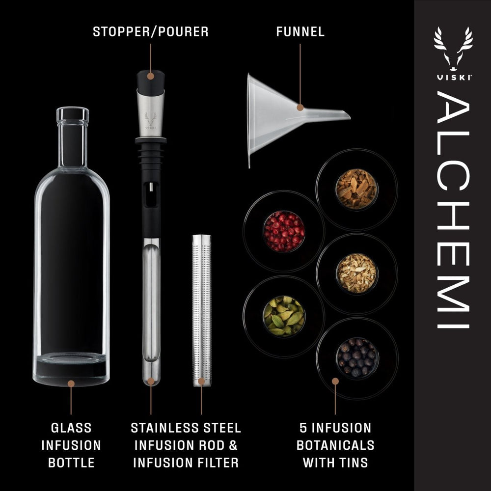 
                      
                        Viski Alchemi Spirits Infusion Kit - lily & onyx
                      
                    