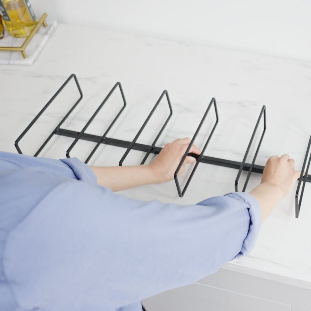 
                      
                        True Align Wall - Mounted 9 - Bottle Wine Rack - lily & onyx
                      
                    