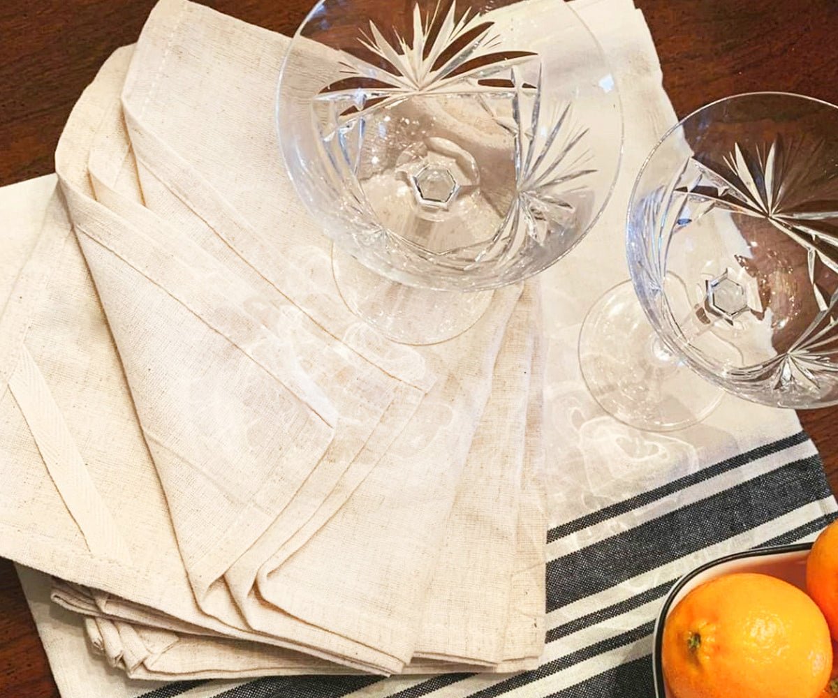 All Cotton and Linen Flour Sack Dish Towels | 100% Cotton Kitchen Towels