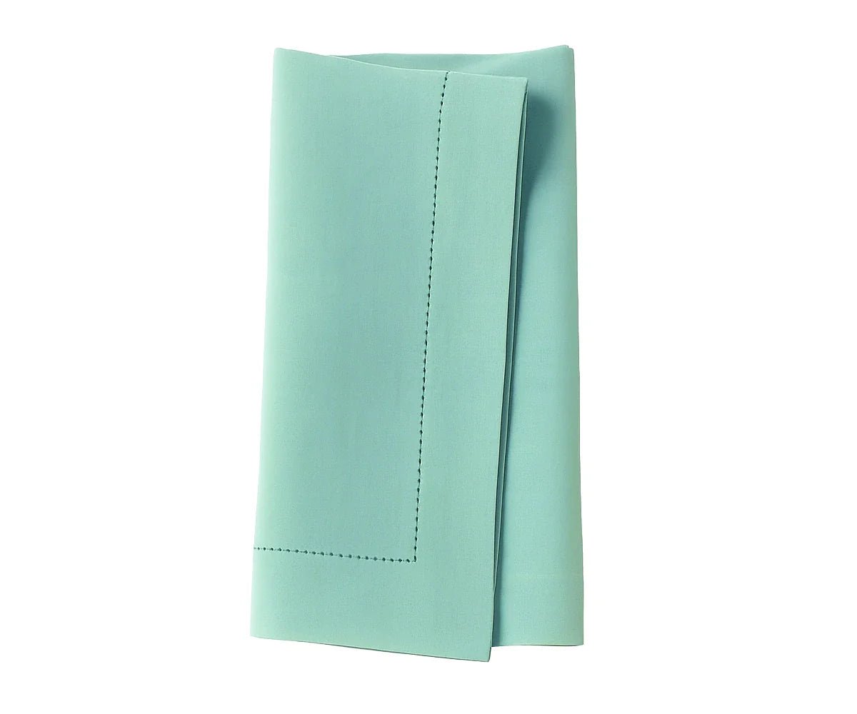 All Cotton and Linen Seafoam Napkins