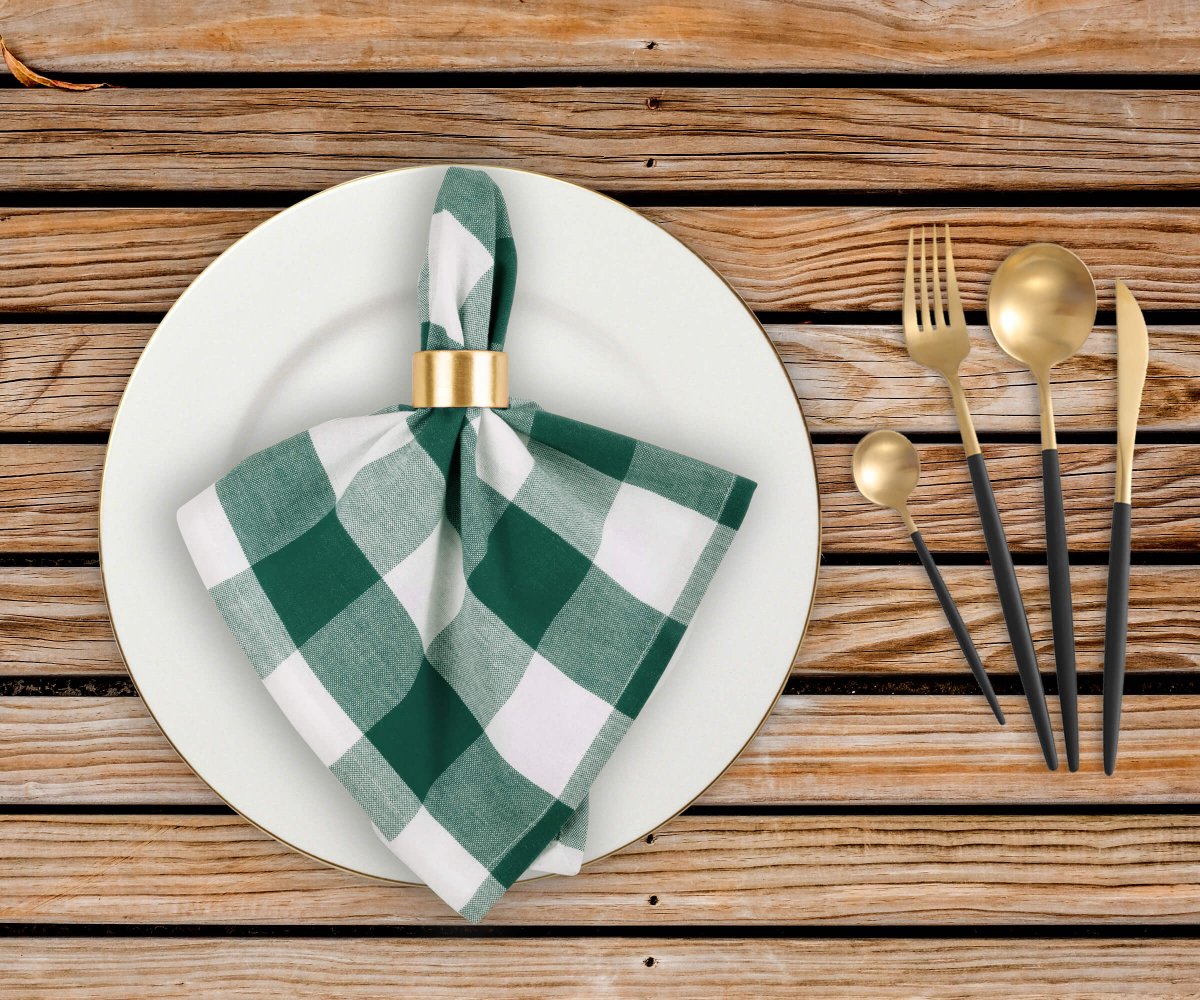All Cotton and Linen Spring Cloth Napkins