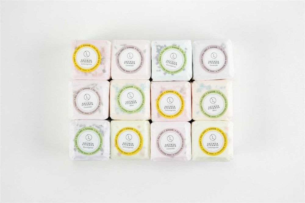 
                      
                        Lizush All - Natural Shower Steamers & Body Scrubs Gift Set - lily & onyx
                      
                    