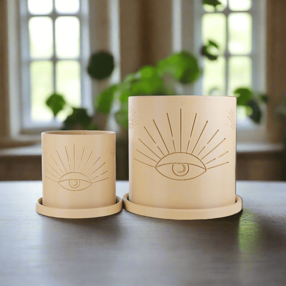 Rosebud HomeGoods All - Seeing Eye Planter - lily & onyx
